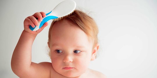 cara menebalkan rambut bayi