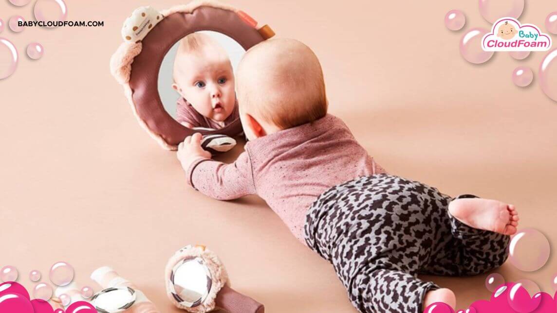 cermin kecil untuk bayi