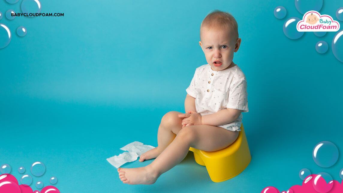 bab bayi encer berwarna kuning