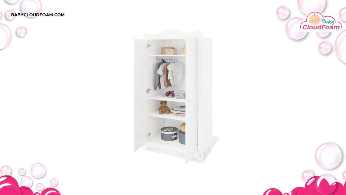 lemari baju bayi minimalis lucu